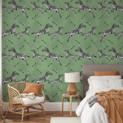 Wallpapers4beginners - Behang - Jungle - Vegan Papier - 280x200cm, 5,5m2