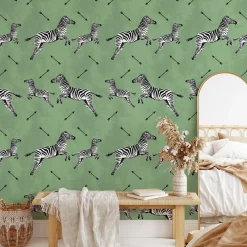 Wallpapers4beginners - Behang - Jungle - Vegan Papier - 280x200cm, 5,5m2
