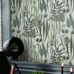 Wallpapers4beginners - Behang - Groen Botanisch - Vegan Papier - 280x200cm, 5,5m2