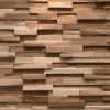 Wallsupply houtstrip UltraWood Firenze - Uni - Teak - 50x18cm - 0,09m²