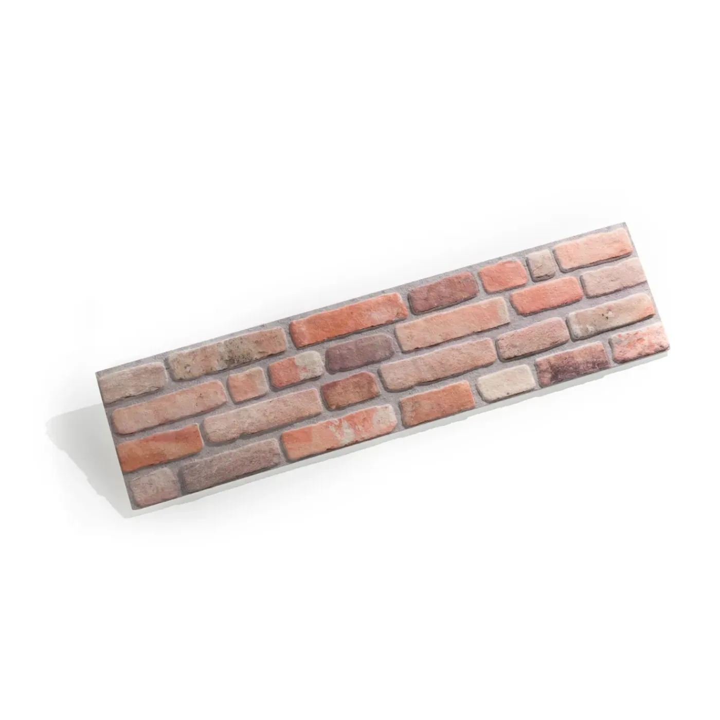 Wallsupply Steenstrips Milano - Natuursteenlook - Rood - 120x30cm - 0,36m²