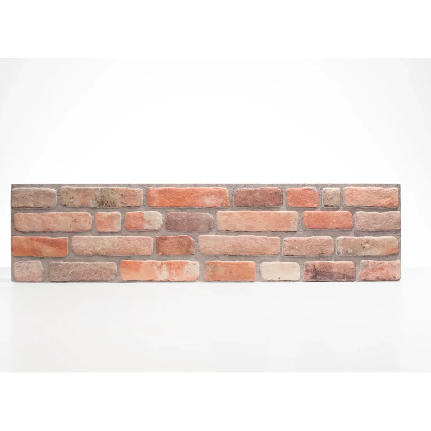 Wallsupply Steenstrips Milano - Natuursteenlook - Rood - 120x30cm - 0,36m²