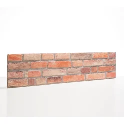 Wallsupply Steenstrips Milano - Natuursteenlook - Rood - 120x30cm - 0,36m²