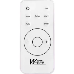 Warm Tech Muurverwarming Elektrisch 2000w Keramisch Wifi 240v Tot 50m3 Wit