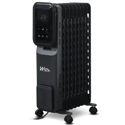 Warm Tech - 2000w 9-element Oliebadverwarming Met Led-scherm - Warm Tech