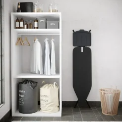 Wasophoogte Strijkplank - Met Strijkplank Stoomgenerator Plateau - 122*38 Cm - 4 Verstelbare Hoogte