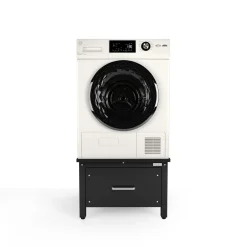 Wasophoogte Wasmachine Verhoger Met Lade - 42cm Hoog - Zwart - Universeel