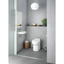 Watersan 550 toiletpot met vermaler wit