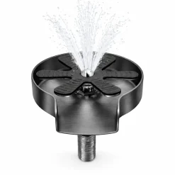 Waterval Glazenspoeler Cupwasher Deluxe 120 Mm Ss304 - Inbouw - Geborsteld - Gunmetal Grey