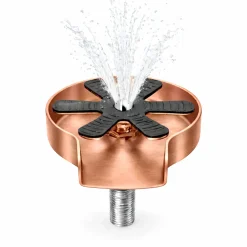 Waterval Glazenspoeler Cupwasher Deluxe 120 Mm Ss304 - Inbouw - Geborsteld - Rose Copper