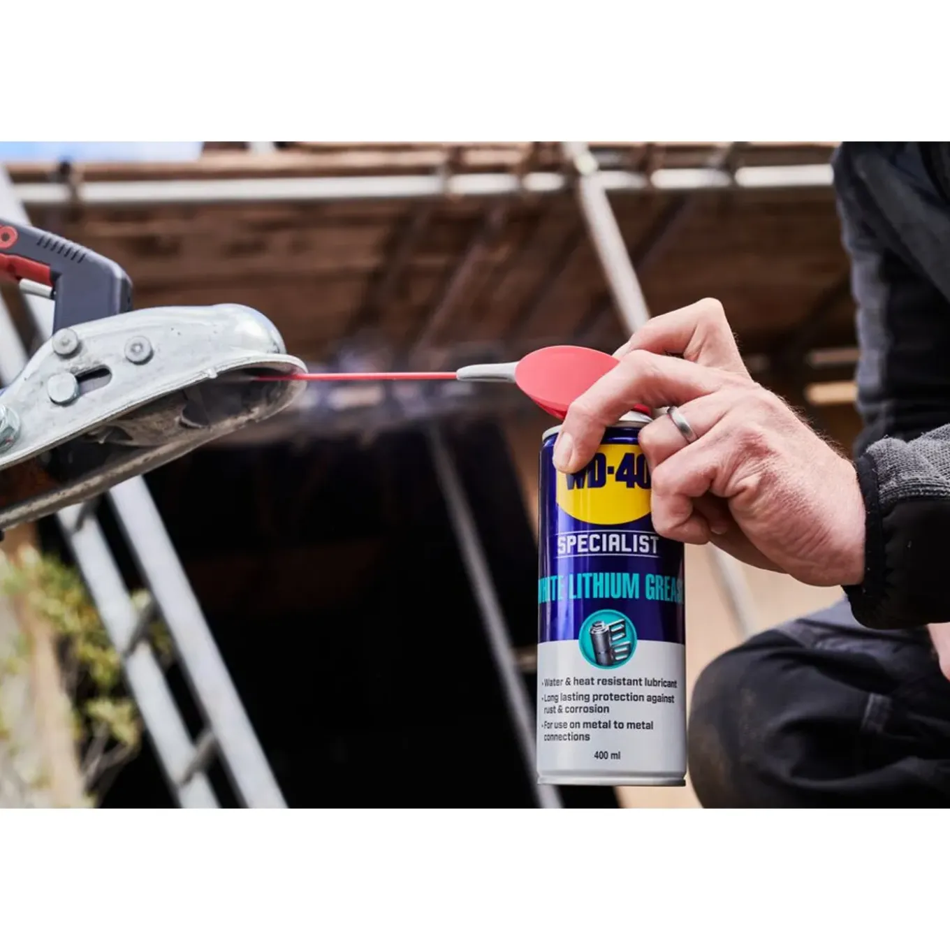 WD-40 Specialist Spuitvet - Wit - Lithium - 400ml