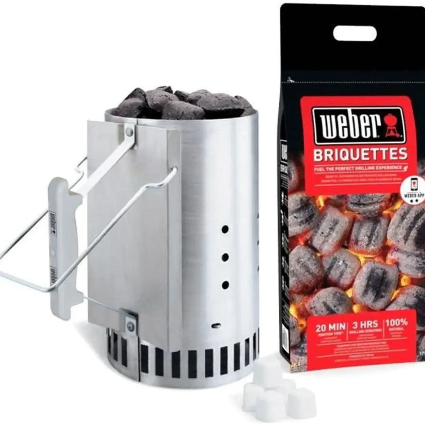Weber Barbecue En Planchaaccessoire Ontstekingskit Schoorsteenontsteking