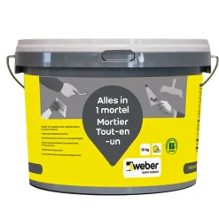 Weber Beamix Alles-in-één Mortel - 10kg - Grijs