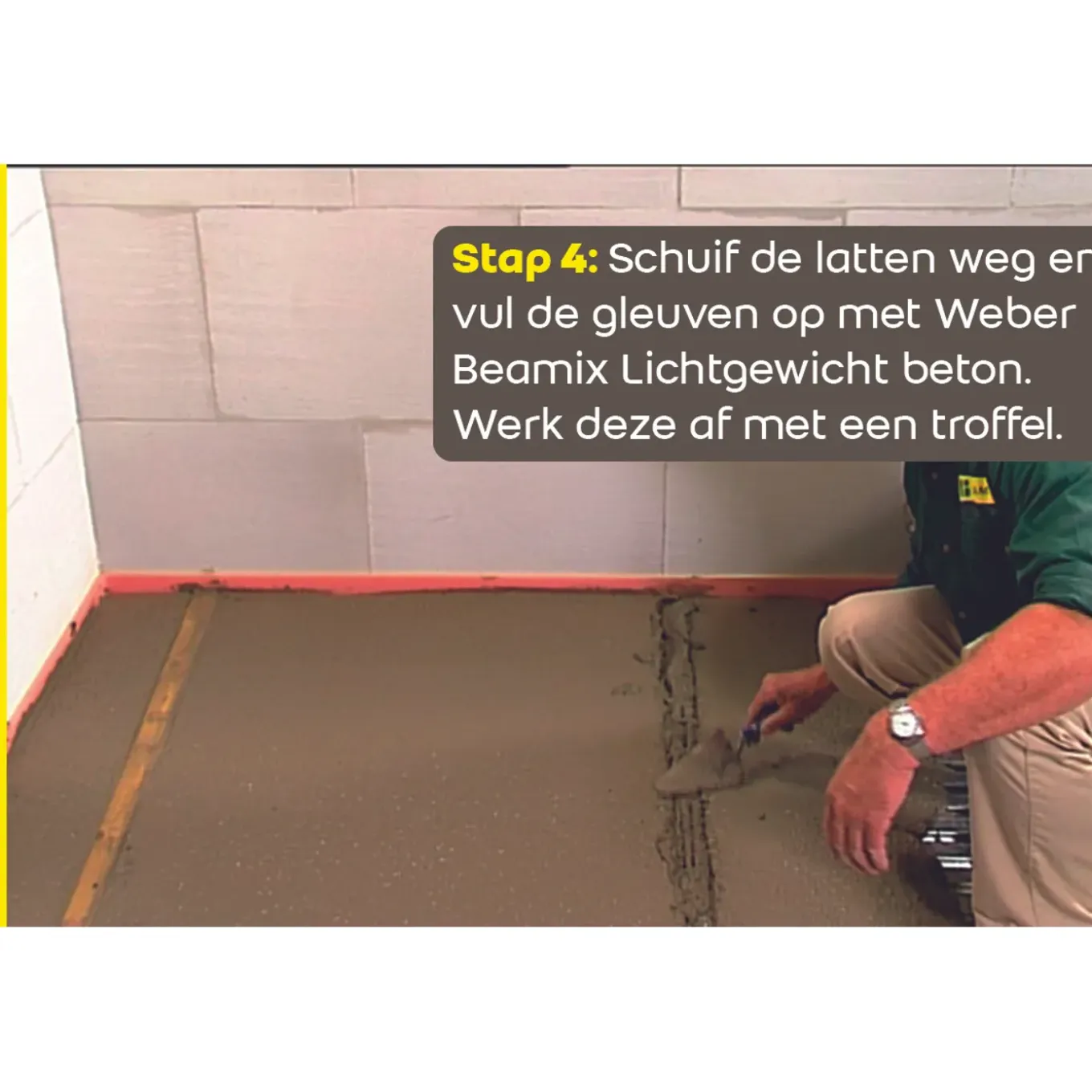 Weber Beamix Lichtgewicht Betonmortel - 18kg - Grijs