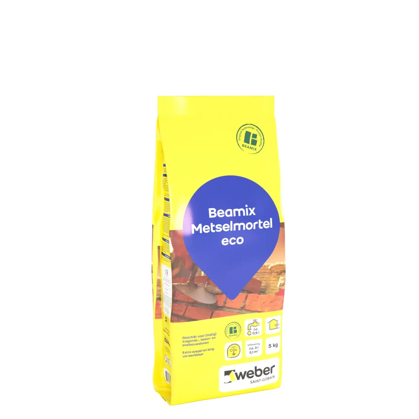 Weber Beamix Metselmortel Eco - 5kg - Grijs
