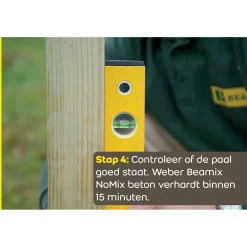 Beamix Weber - NoMix beton – snelbeton – zonder mengen - 20kg