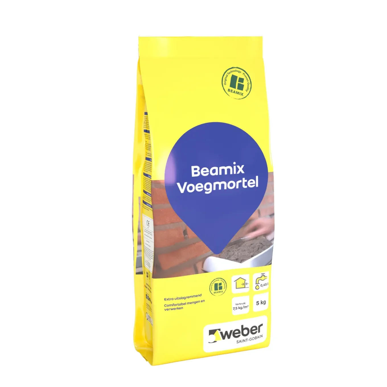 Weber Beamix Voegmortel - 5kg - Antraciet