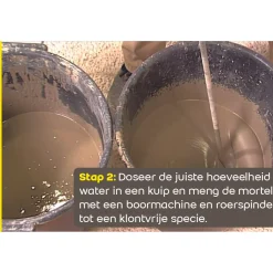 Saint-Gobain Weber Weber - egalisatiemortel - stofarm - zelfnivellerend - grijs - 20kg