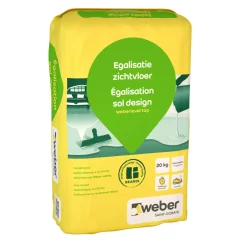 Weber egalisatie zichtvloer 20kg