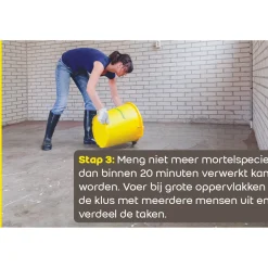 Weber egalisatie zichtvloer 20kg