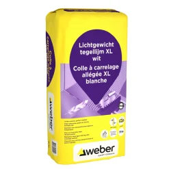 Weber lichtgewicht tegellijm Beamix XL wit 15kg