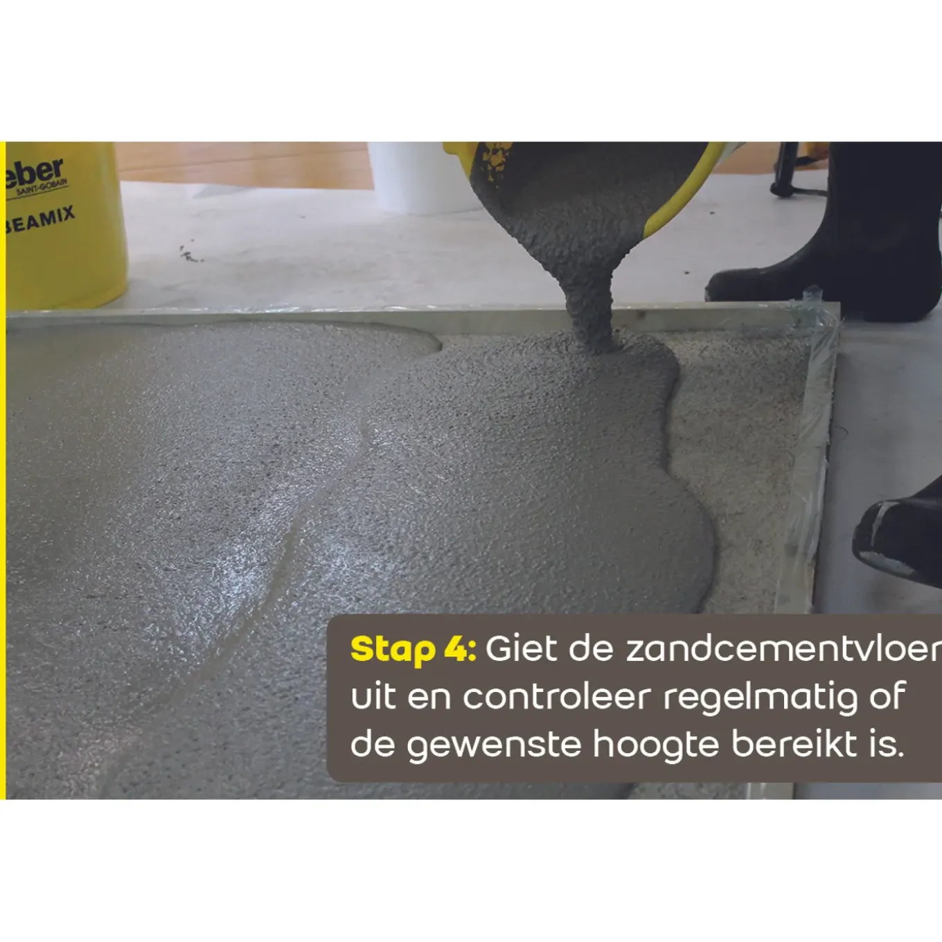 Weber vloeibare zandcement 20kg