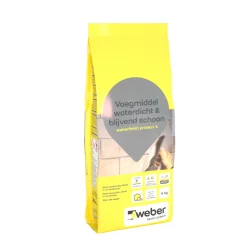 Saint Gobain Weber Weber voegmiddel waterdicht & blijvend schoon antraciet 4kg