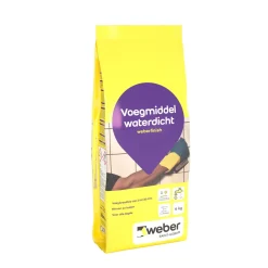 Saint-Gobain Weber Weber voegmiddel waterdicht lichtgrijs 4kg