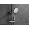 WEBO Doucheset - EUPHORIA Regendouche Gun Metal- Doucheset Met Thermostaatkraan