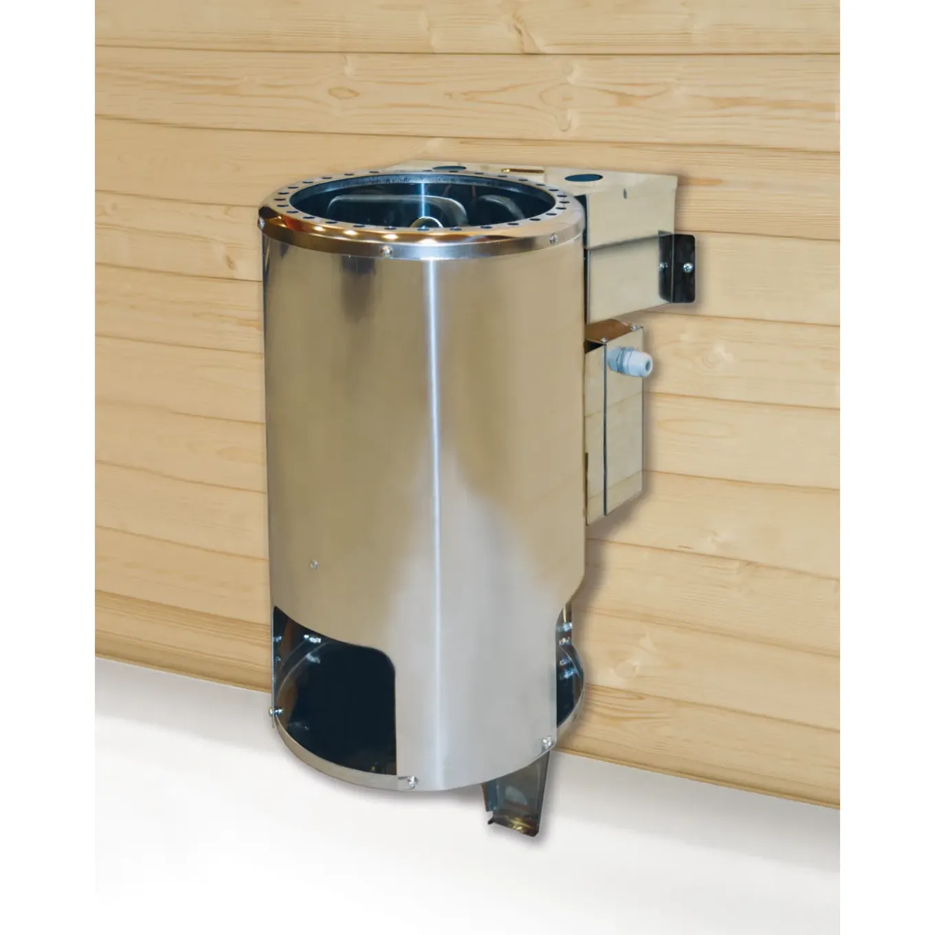 Weka hoeksauna Kiruna 1 3,6kW BioS 230V 144x144cm
