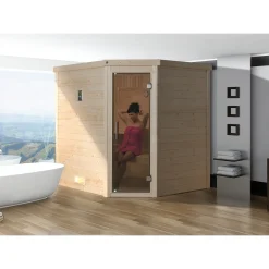 Weka 45mm sauna Turku 1 7,5 kW OS 178x195cm