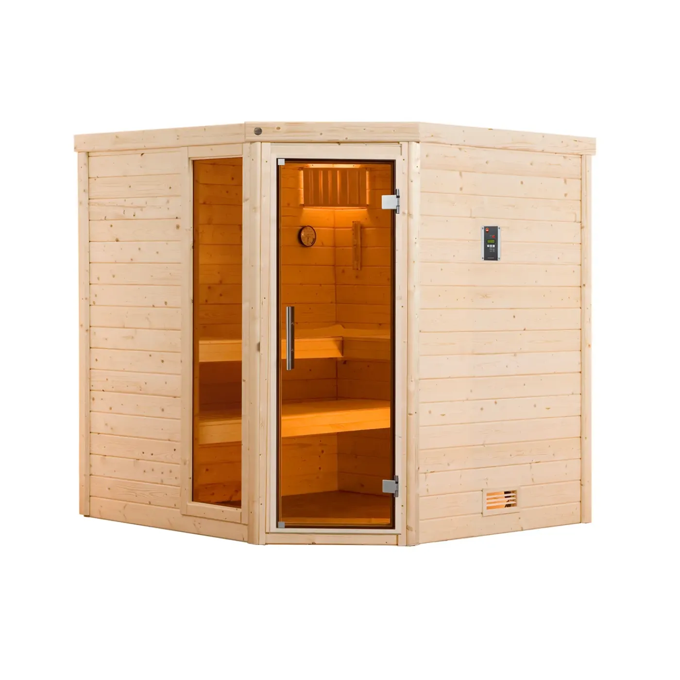 Weka sauna Turku 1 GTF 7,5 kW BioS 178x195cm