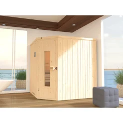 Weka sauna Varberg 3 HT 7,5Kw OS 194x194cm