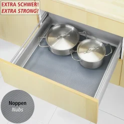 Wenko antislipmat grijs extra sterk 50x150cm