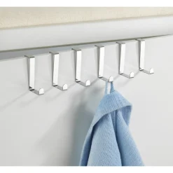 Wenko deurhaken 6 stuks RVS