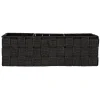 Wenko organizer Adria 3-vaks 32x21x10cm zwart