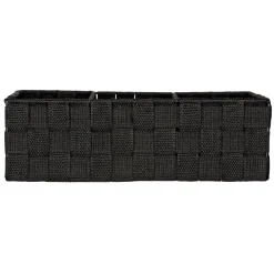 Wenko organizer Adria 3-vaks 32x21x10cm zwart