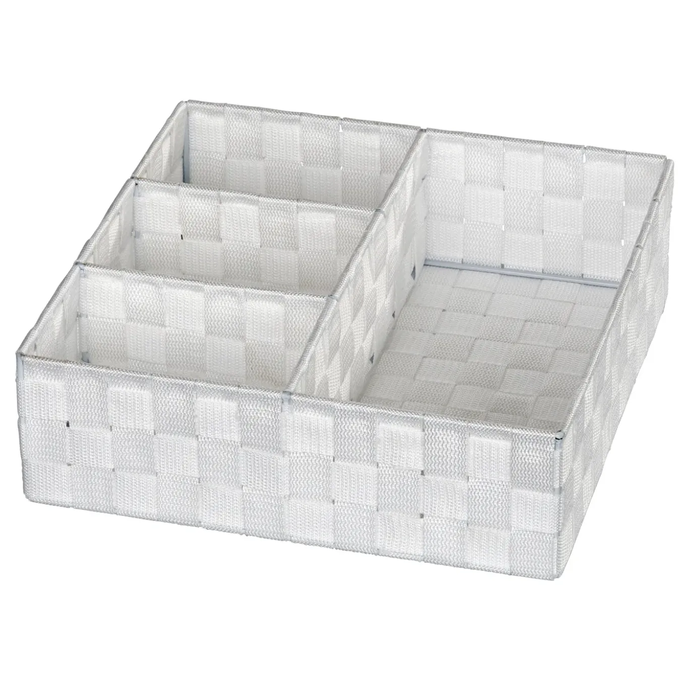 Wenko organizer Adria 4-vaks 32x32x10cm wit