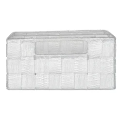 Wenko organizer Adria 3-vaks 32x21x10cm met wit