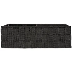 Wenko organizer Adria 4-vaks 32x32x10cm zwart