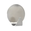 Wenko wandhaak rond medium 2 stuks RVS glanzend