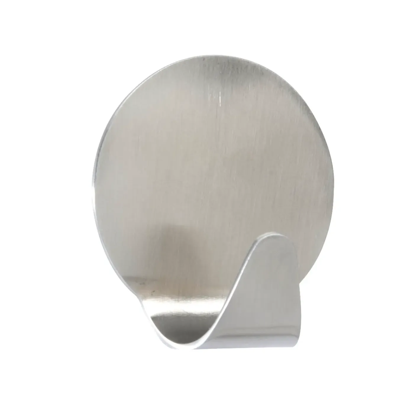 Wenko wandhaak rond medium 2 stuks RVS glanzend