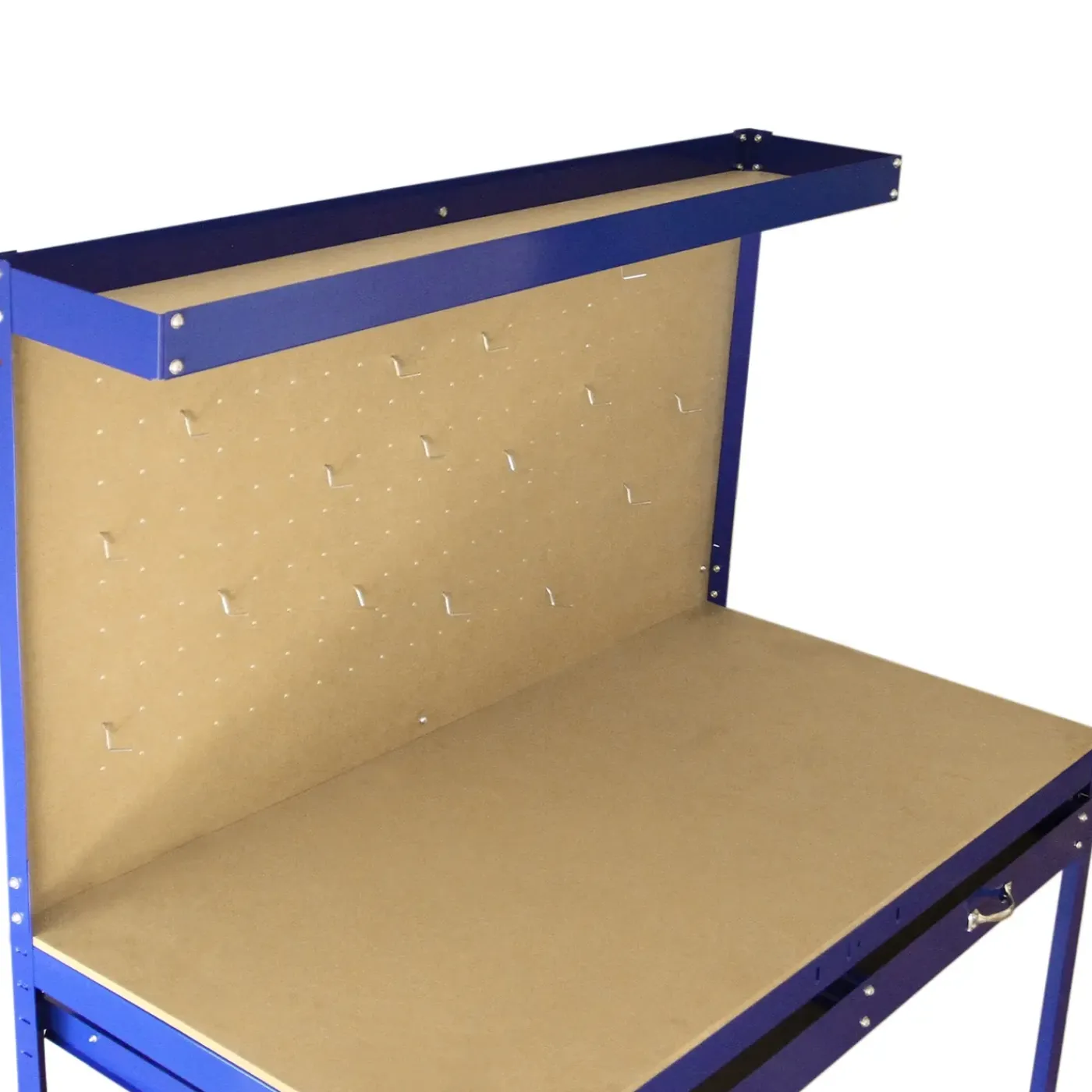 Monster Shop Werkbank met pegboard en lade - Blauw