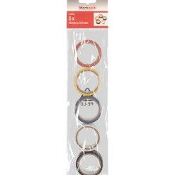 Werkzeyt Pvc Isolatietape Set – 5-delig – Assorti
