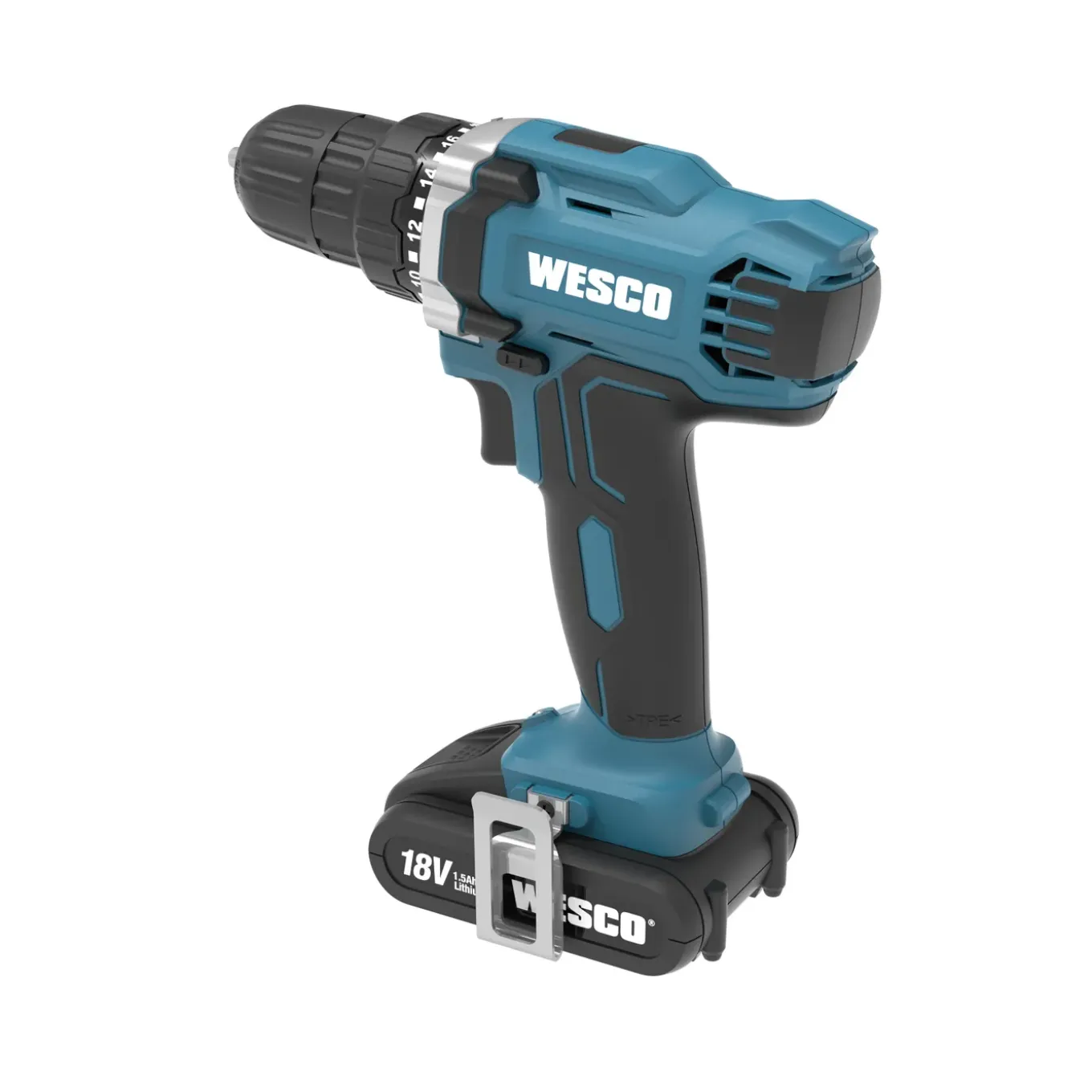 Wesco Accuboormachine WS2971 - 18V - (1x 1,5Ah)