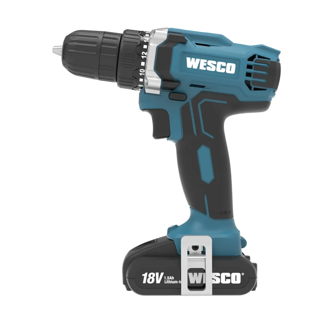 Wesco Accuboormachine WS2971 - 18V - (1x 1,5Ah)