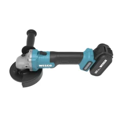 Wesco Accu haakse slijper 18V 125 mm Brushless - (zonder accu)