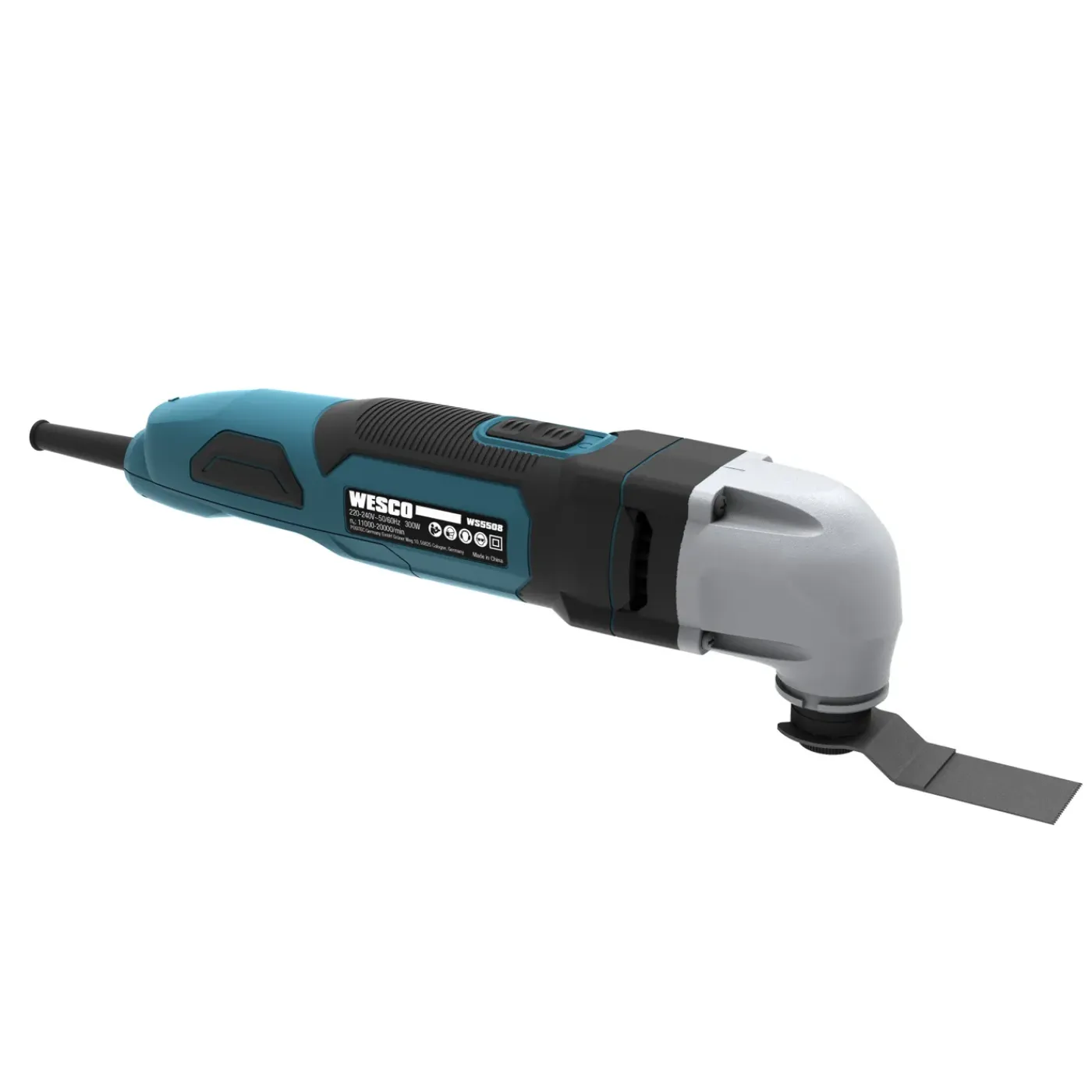 Wesco oscillerende multitool WS5508 - 300W - Met snoer