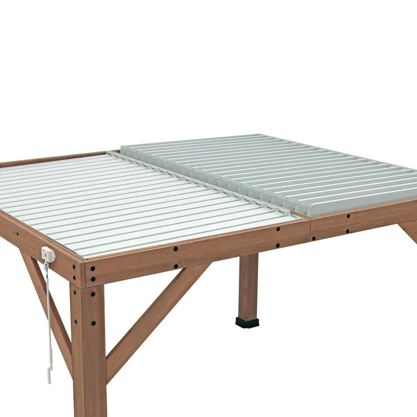 Westmann Cederhouten Prieel Pergola Met Lamellendak Karl 396x335 Cm