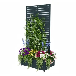 Westmann Dekora 6 Plantenbak Met Klimrek 90x60x180 Cm - Antraciet